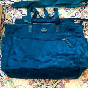 Coach diaper bag